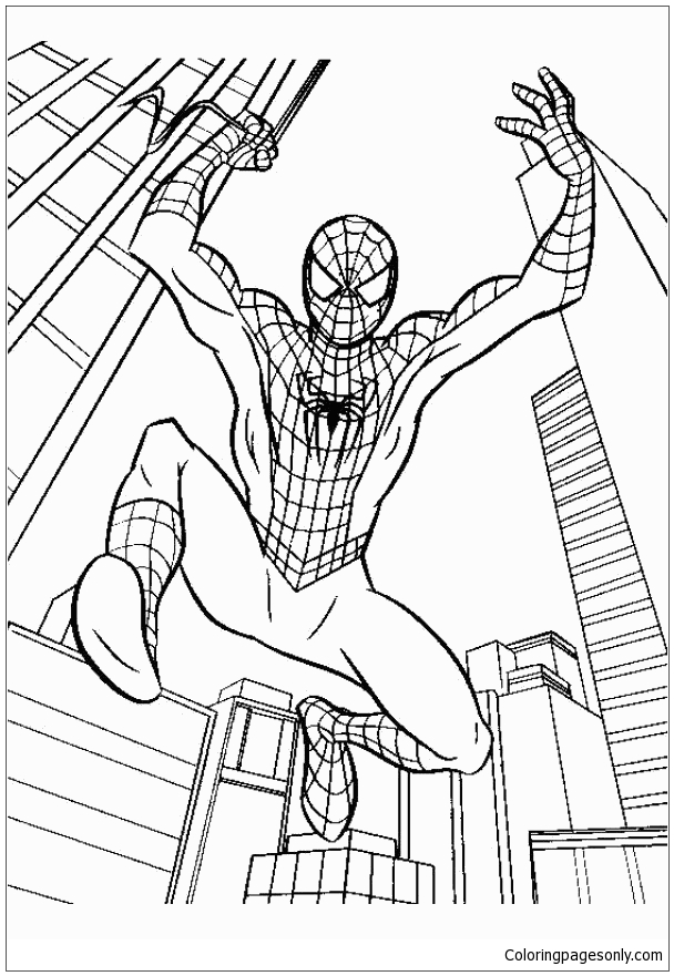 spiderman 40 coloring pages spiderman coloring pages coloring pages for kids and adults