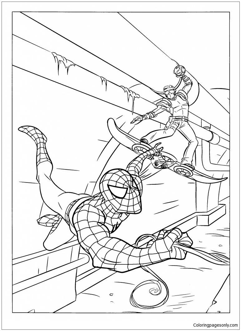 Spiderman 46 Coloring Pages