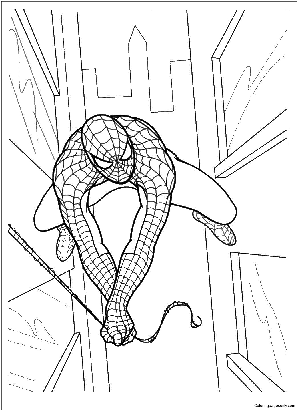 Spiderman 8 Coloring Pages