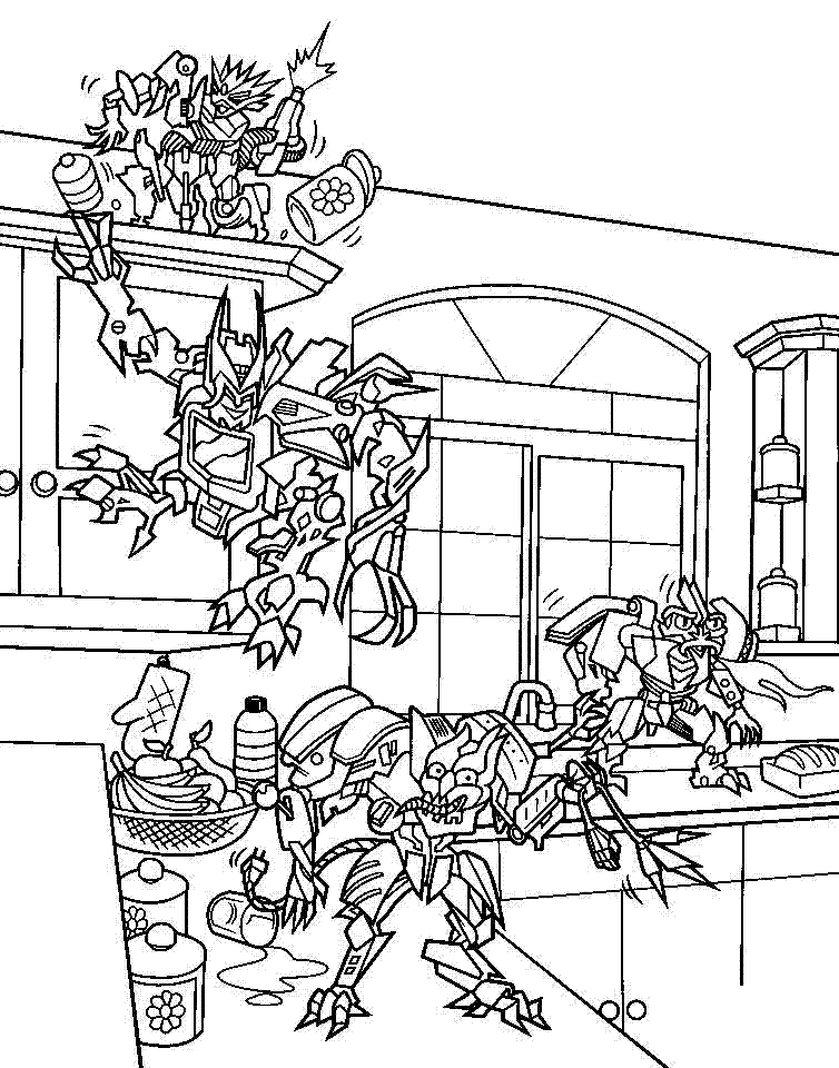 Transformers Optimus Prime The Last Night Coloring Page - Free Coloring