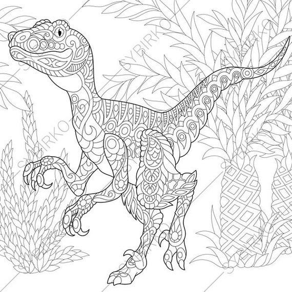 Splendid Allosaurus Coloring Pages