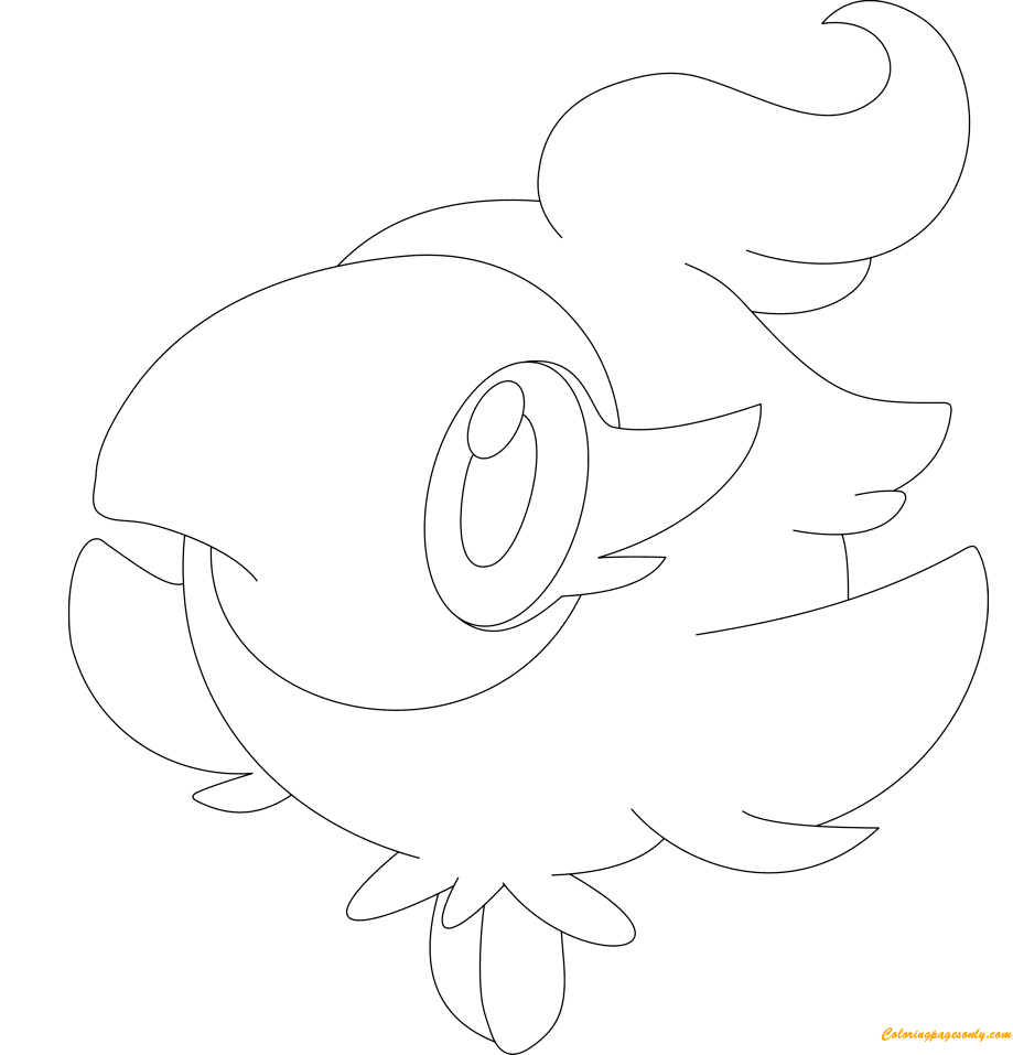 Spritzee Pokemon Coloring Pages