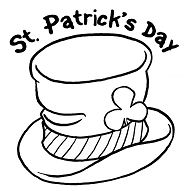 St Patricks Day Shamrock Coloring Page