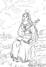 St. Genevieve Coloring Pages