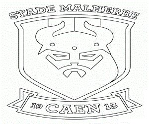 Stade Malherbe Caen Coloring Pages