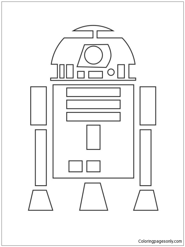 Star Wars 5 Coloring Page