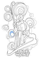 Star Wars Princess Leia Coloring Pages