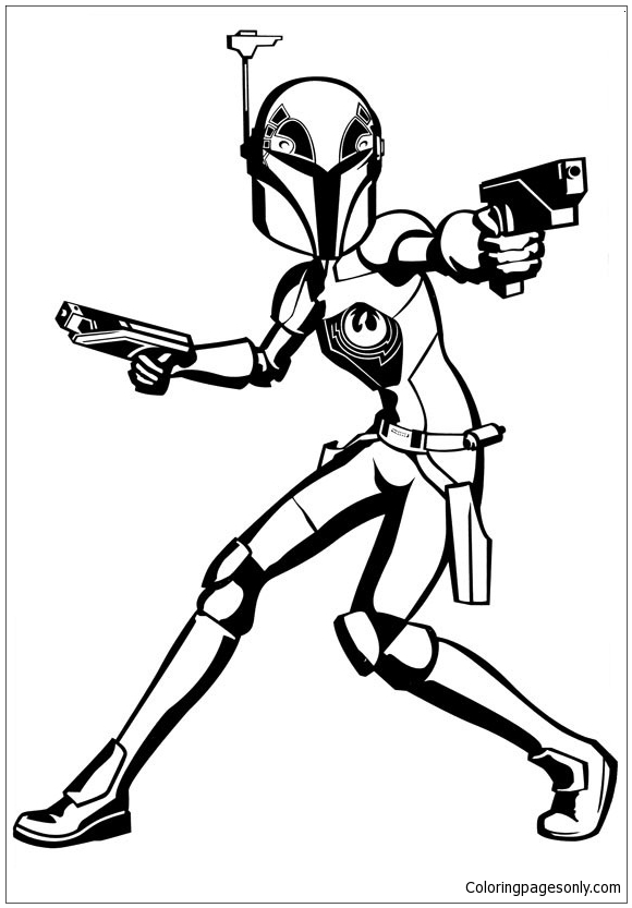 Star Wars Rebels malvorlagen Coloring Page Free Printable Coloring Pages