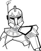 Star Wars Rex Coloring Pages