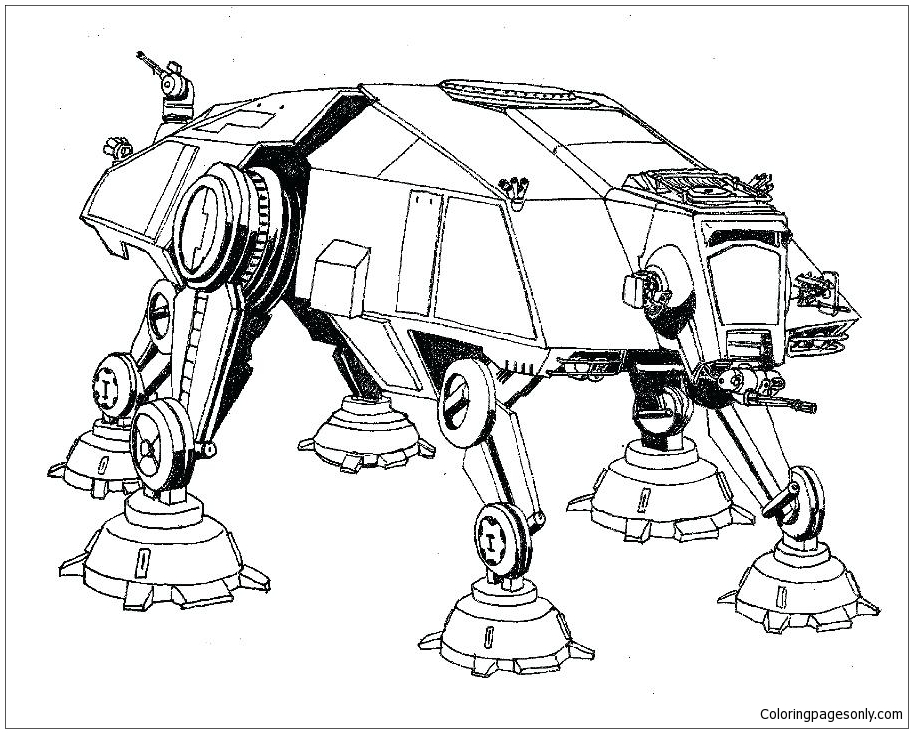 Star Wars Ships 1 Coloring Page - Free Printable Coloring Pages