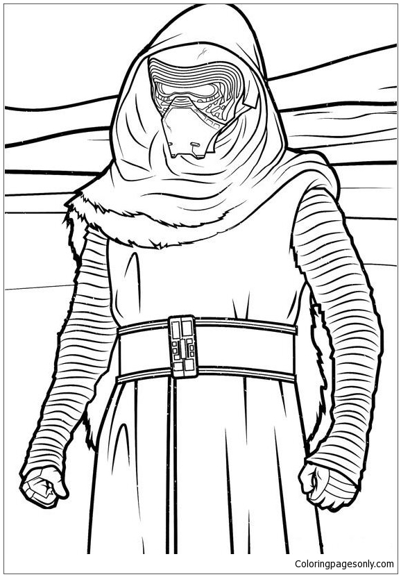 Star Wars The force awakens 1 Coloring Page - Free Printable Coloring Pages