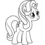 Starlight Glimmer From My Little Pony Coloring Page