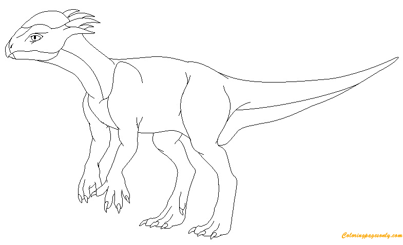 Dinosaurio Stegoceras de dinosaurios ornitisquios