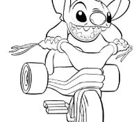 Stitch 19 Coloring Page