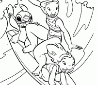 Stitch 20 Coloring Page