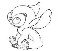 Stitch 6 Coloring Page