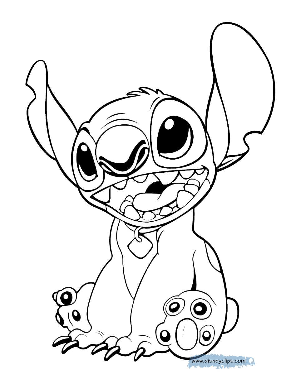 Stitch 21 Coloring Pages
