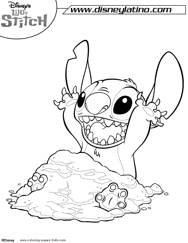 Stitch 22 Coloring Pages