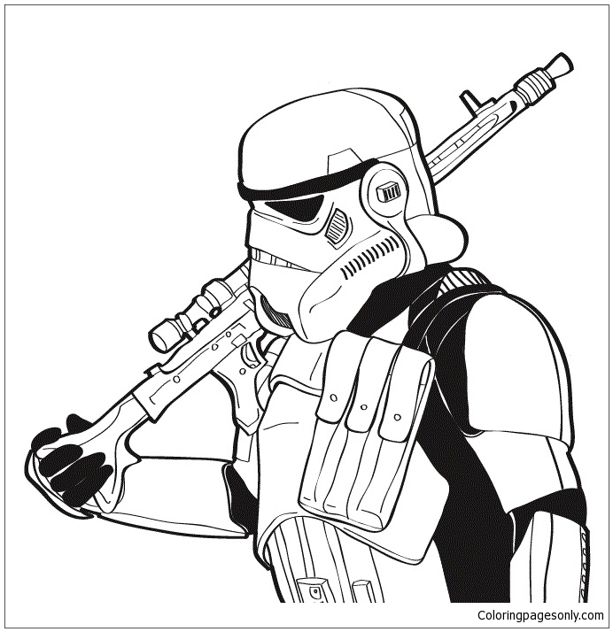 Desenhos De Stormtrooper De Star Wars Para Colorir E Imprimir | Images ...