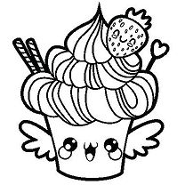 Strawberry Shortcake Shopkins Coloring Pages