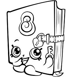 Shopkins – image 3 Coloring Page