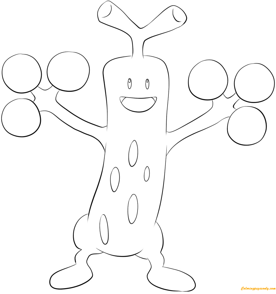 Sudowoodo Pokemon Coloring Pages Cartoons Coloring Pages Coloring Pages For Kids And Adults