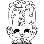 Suds Shopkins Coloring Pages
