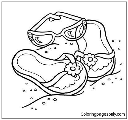 Summery Summer Coloring Pages