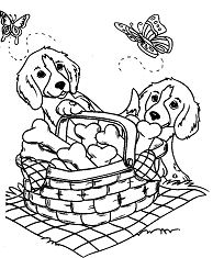 Superior Puppy Coloring Page
