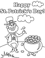 Surprising St Patricks Day Coloring Pages