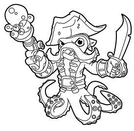 Swap Force Coloring Page