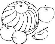 Sweet Apple Pie Coloring Pages