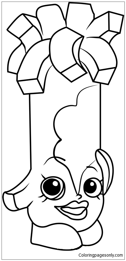 Swiss Miss Shopkins Coloring Pages