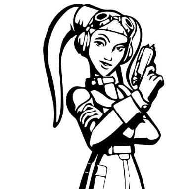 SWR-Hera Coloring Page