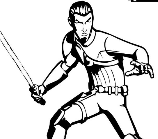 SWR-Kanan Coloring Pages
