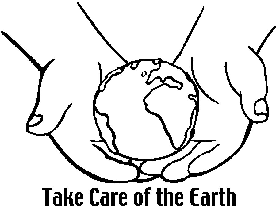 Take care of the earth Coloring Pages