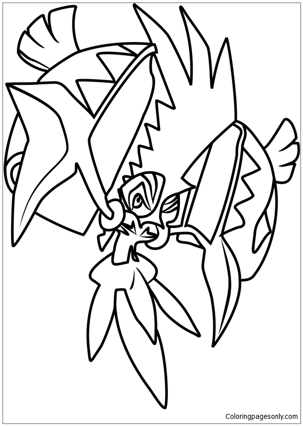 Download Tapu Koko Pokemon Coloring Pages Cartoons Coloring Pages Coloring Pages For Kids And Adults