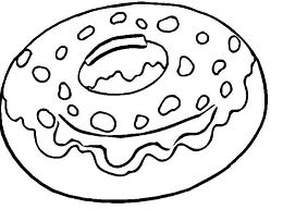 Tasty Donuts Coloring Page