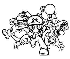 super mario bros coloring pages coloring pages for kids and adults