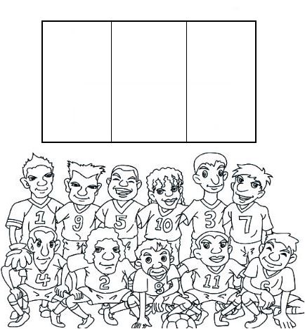 Team of Belgium Coloring Page