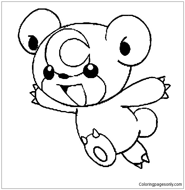 Como desenhar um lindo Chibi Pikachu e Teddiursa (Pokémon) –  –  Desenhos para Colorir