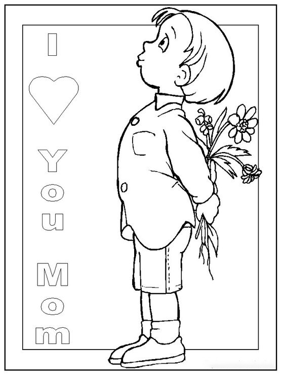 Rose Kids Womens Day Coloring Pages - Womens day Coloring Pages
