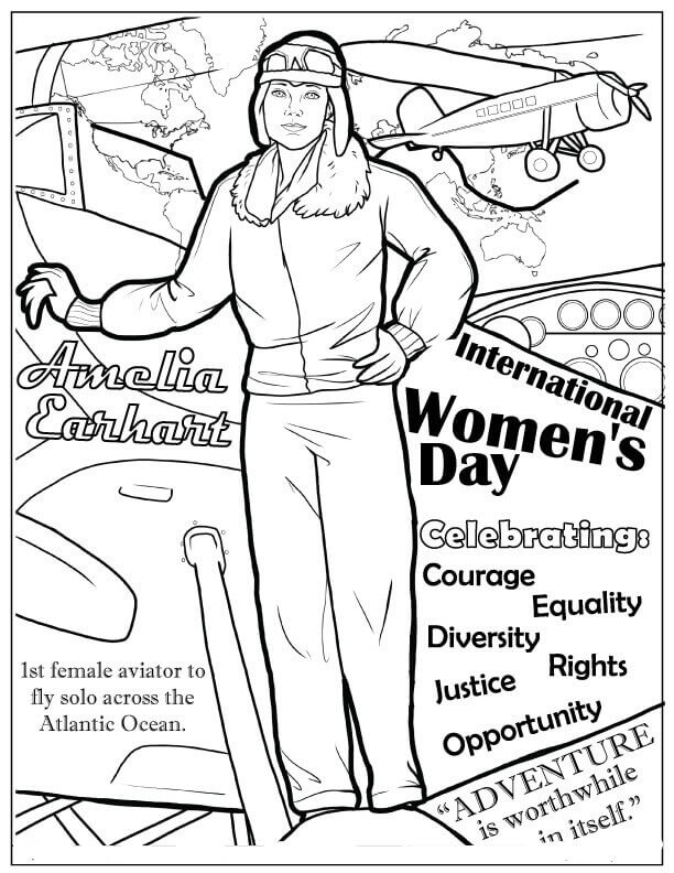 Malala Coloring Page