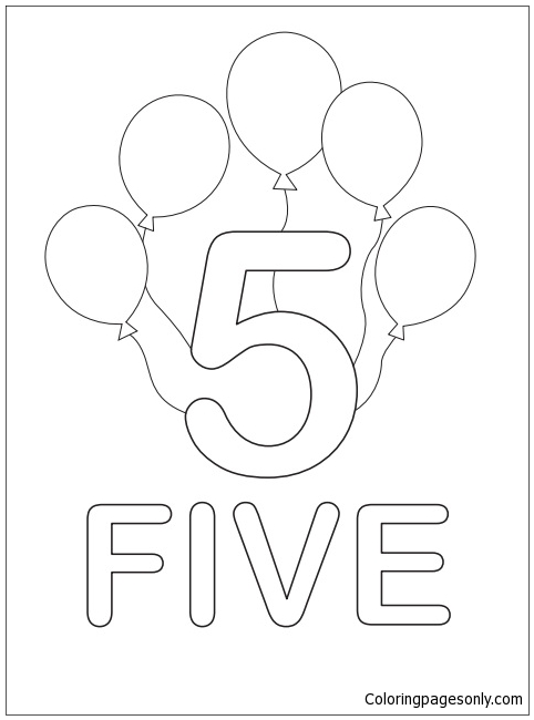 The Five Balloons from Numbers