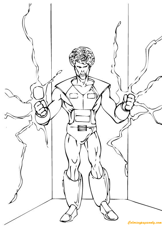 The Leader Samuel Sterns Coloring Page