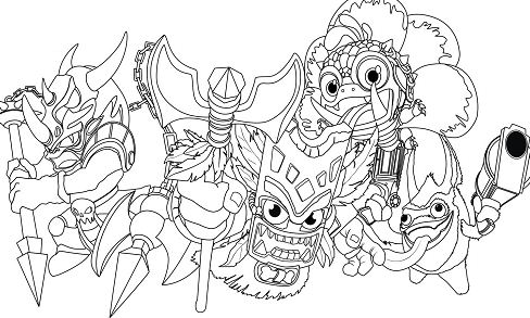 The Other Magic Character Spyro Dragon Coloring Page