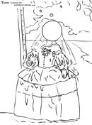 The Pearl By Salvador Dali Coloring Page