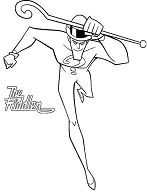 The Riddler Batman Enemy Coloring Pages