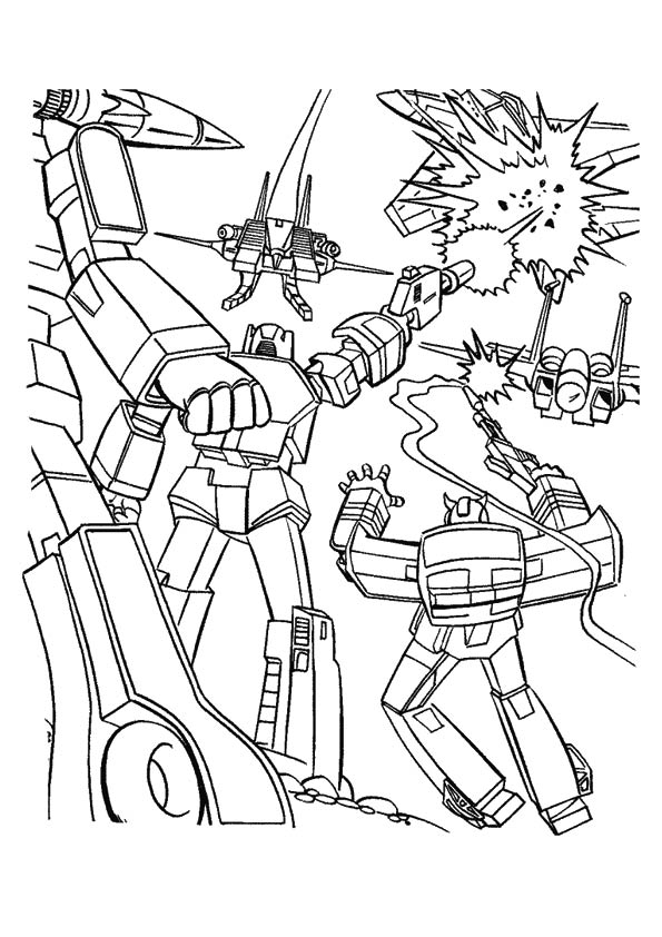 The War Time Coloring Page