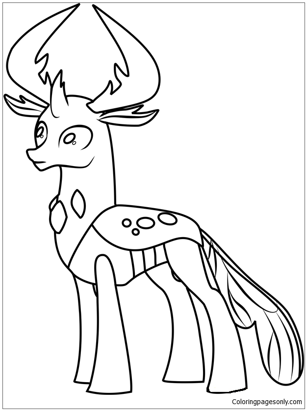 Thorax From My Little Pony Coloring Pages